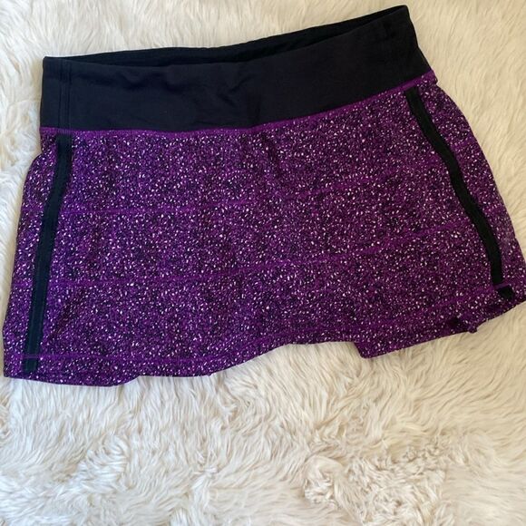 Lululemon Pace Rival Skirt II  Violet Tennis Skirt Size 6 - Picture 5 of 11